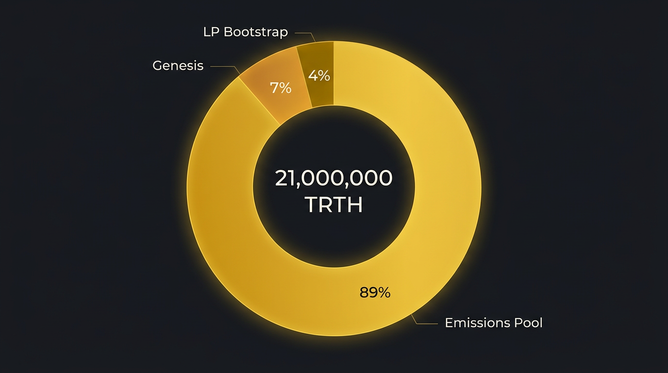 Diagram of TRTH supply split and emission concept